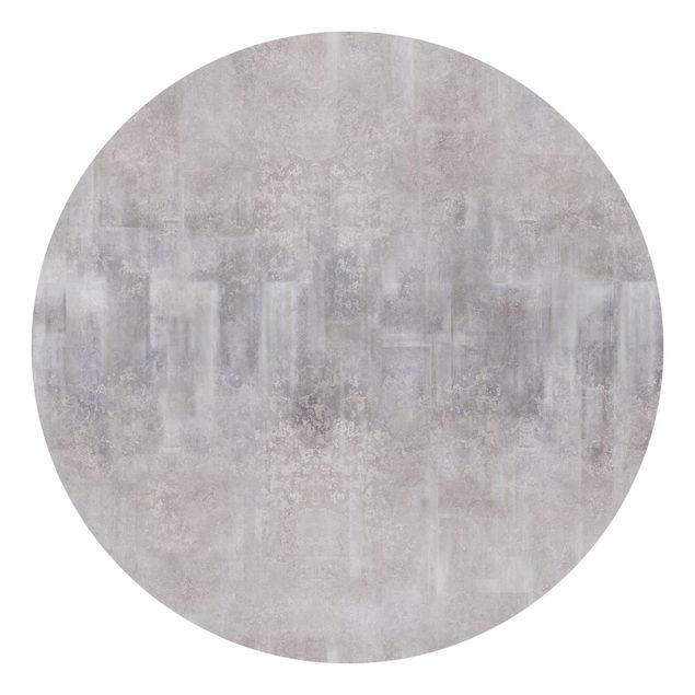 Behangcirkel - Rustic Concrete Pattern Grey