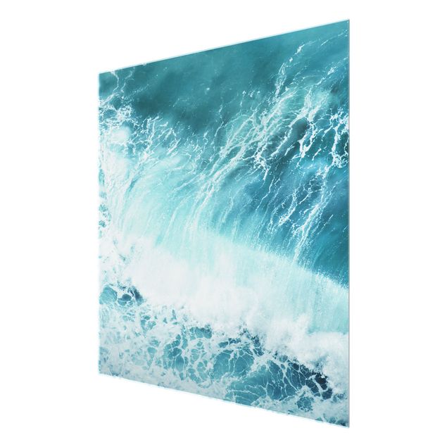Glasschilderijen - The Ocean's Force
