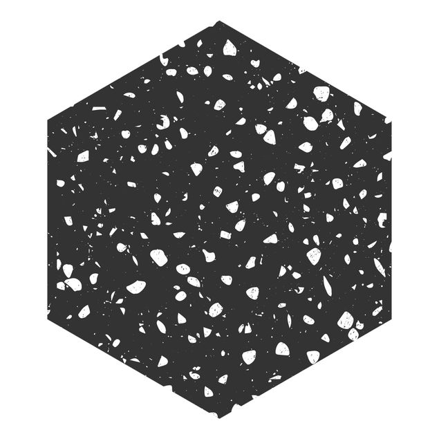 Hexagon Behang Terrazzo Pattern Palermo