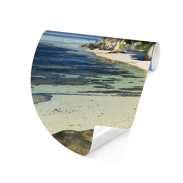 Behangcirkel Dream Beach Seychelles