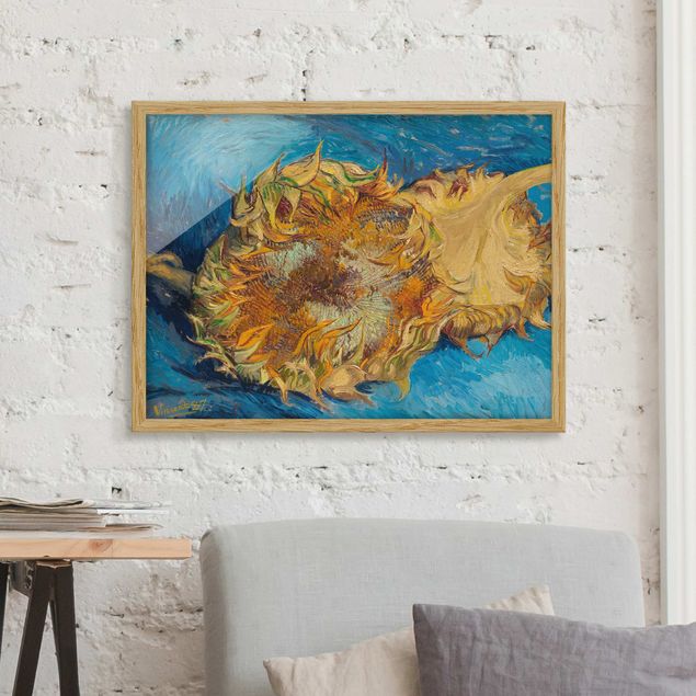 Ingelijste posters - Van Gogh - Sunflowers