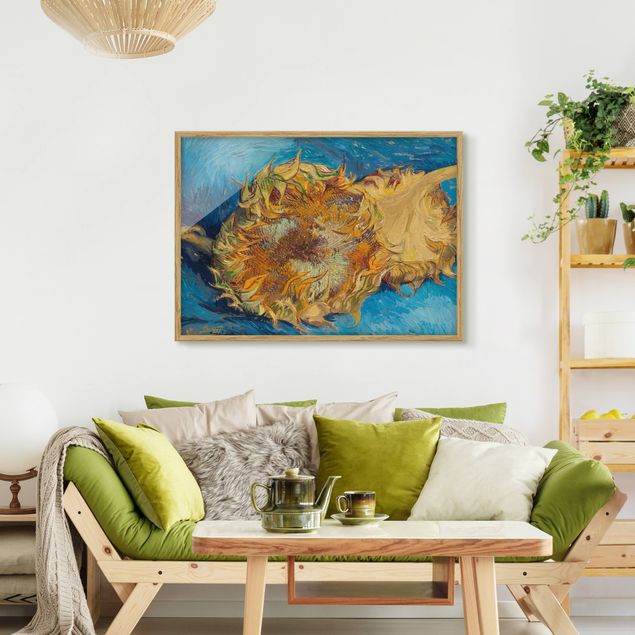 Ingelijste posters - Van Gogh - Sunflowers
