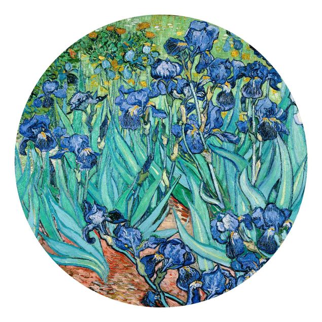 Behangcirkel Vincent Van Gogh - Iris