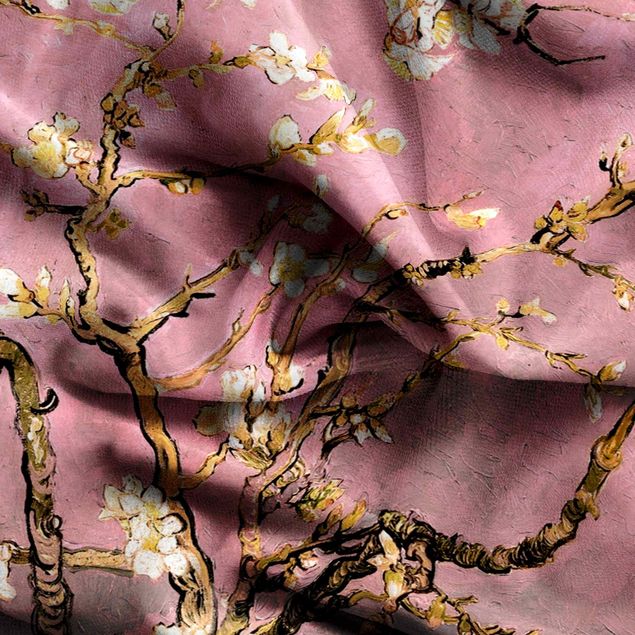 verduisterend gordijn Vincent Van Gogh - Almond Blossom In Antique Pink
