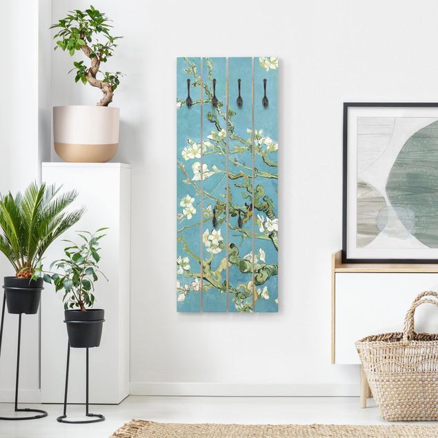 Wandkapstokken houten pallet Vincent Van Gogh - Almond Blossom
