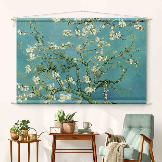 wandkleed modern Vincent Van Gogh - Almond Blossom