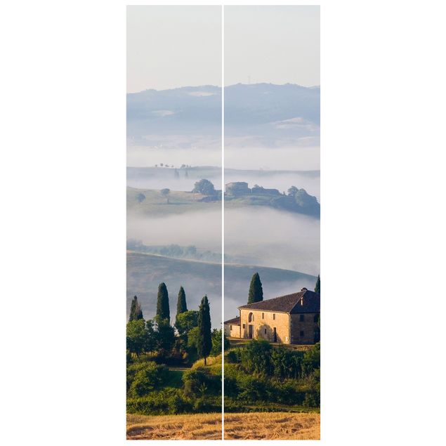 Deur behang Country Estate In The Tuscany