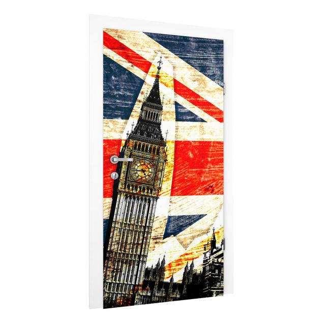 Deur behang This Is London!