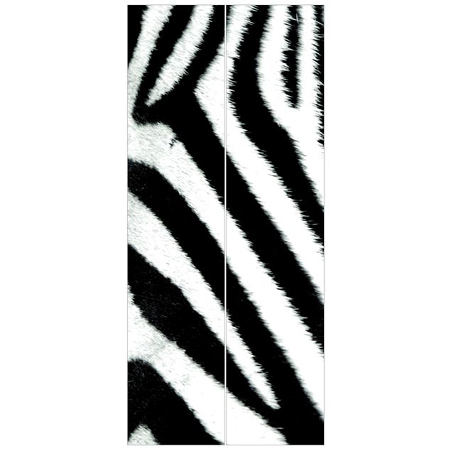 Deur behang Zebra Crossing