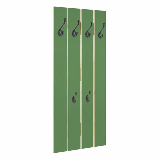 Wandkapstokken houten pallet Colour Dark Green