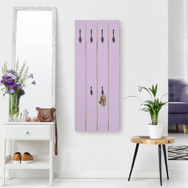 Wandkapstokken houten pallet Colour Lavender