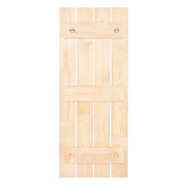 Wandkapstokken houten pallet The Doors