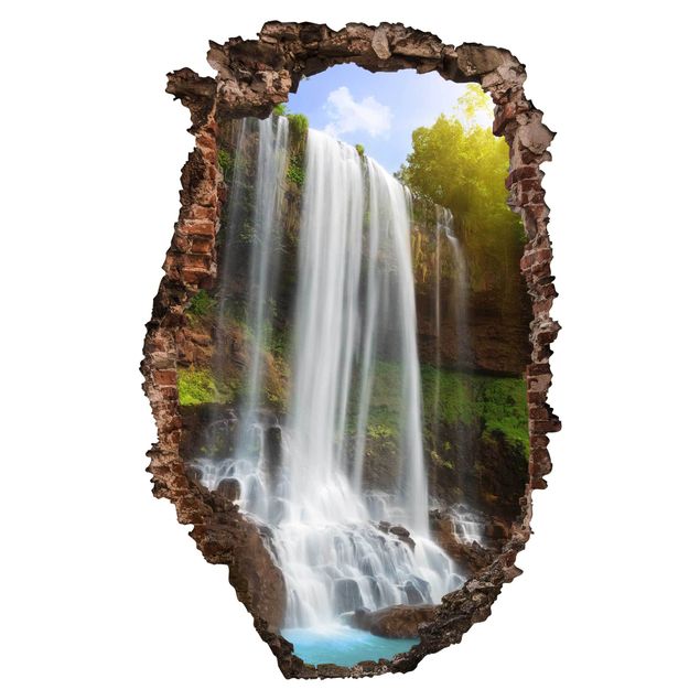 Muurstickers Waterfalls
