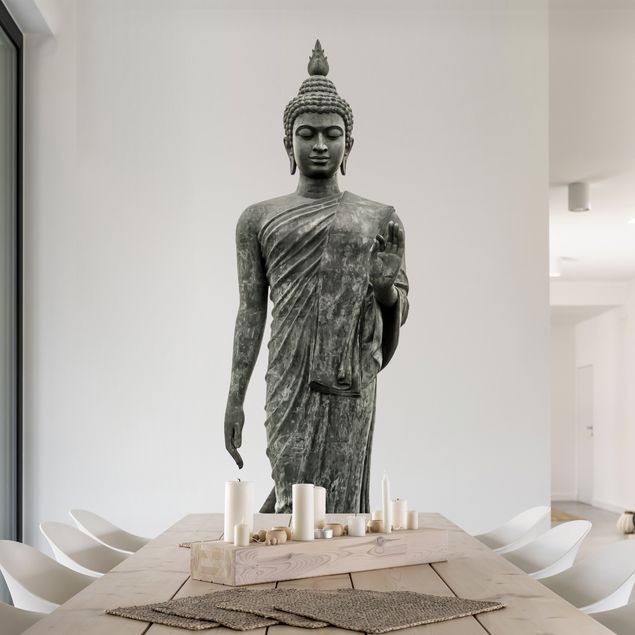 Muurstickers Buddha Statue