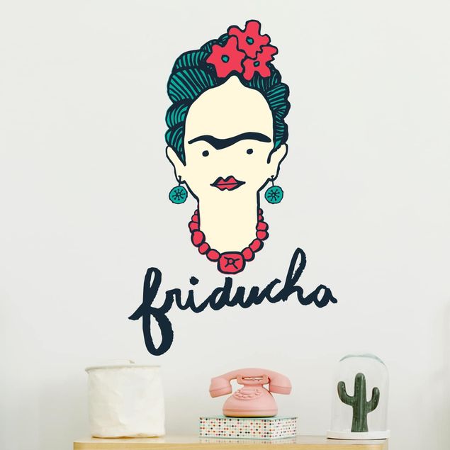 Muurstickers spreuken en quotes Frida Kahlo - Friducha