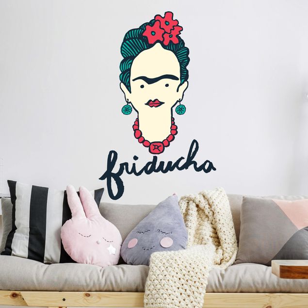 Muurstickers Frida Kahlo - Friducha