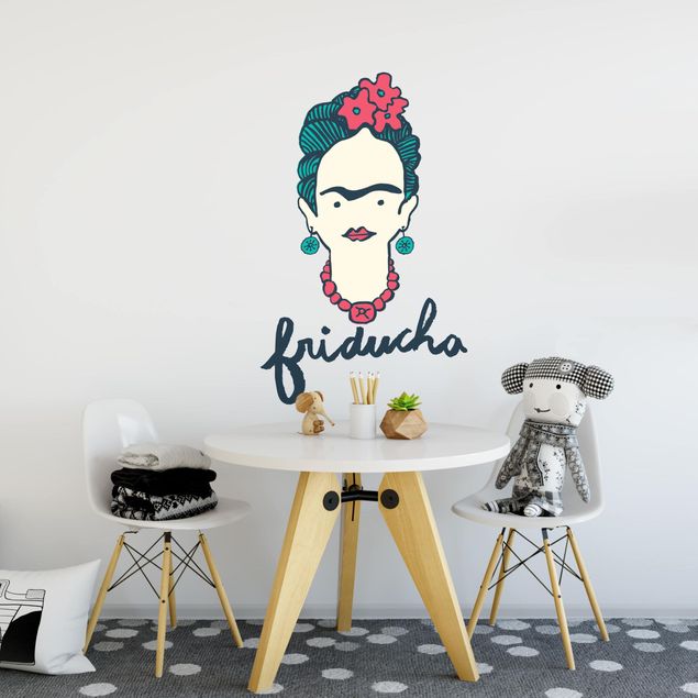 Muurstickers Frida Kahlo - Friducha
