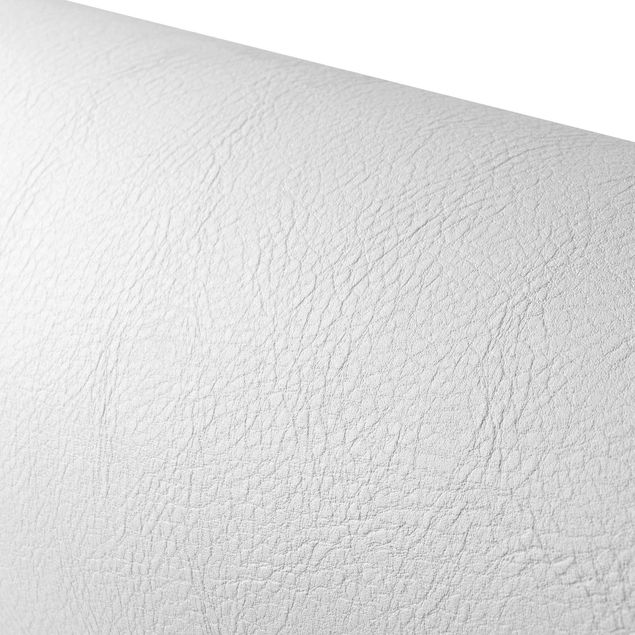 Spatscherm keuken 3D -structuur - White Leather