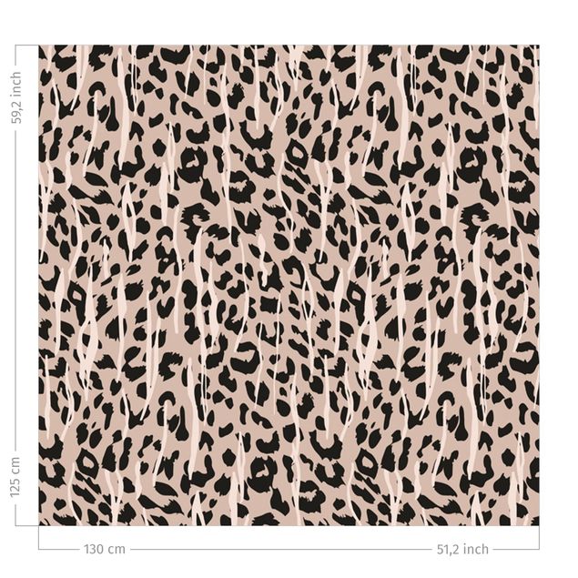 gordijnen patronen Zebra Leopard Pattern
