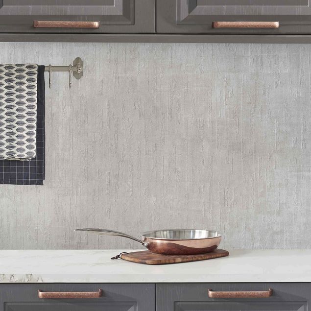 Achterwand voor keuken Concrete Bricks In Warm Grey